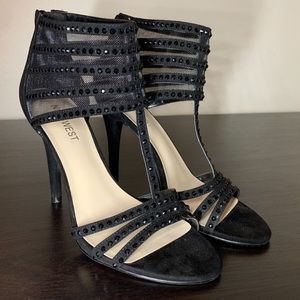 Strappy Sparkly Heels